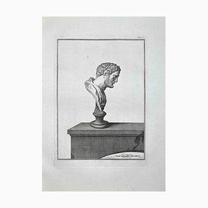 Bernardino Nolli, Profile of Ancient Roman Bust, Etching, Late 18th-Century-ZCI-974283