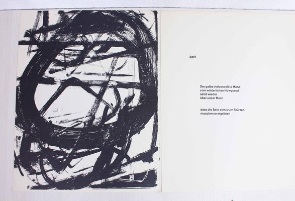 Bernd Völkle, Afternoon Moon, 1963, Lithograph-BQF-1240614