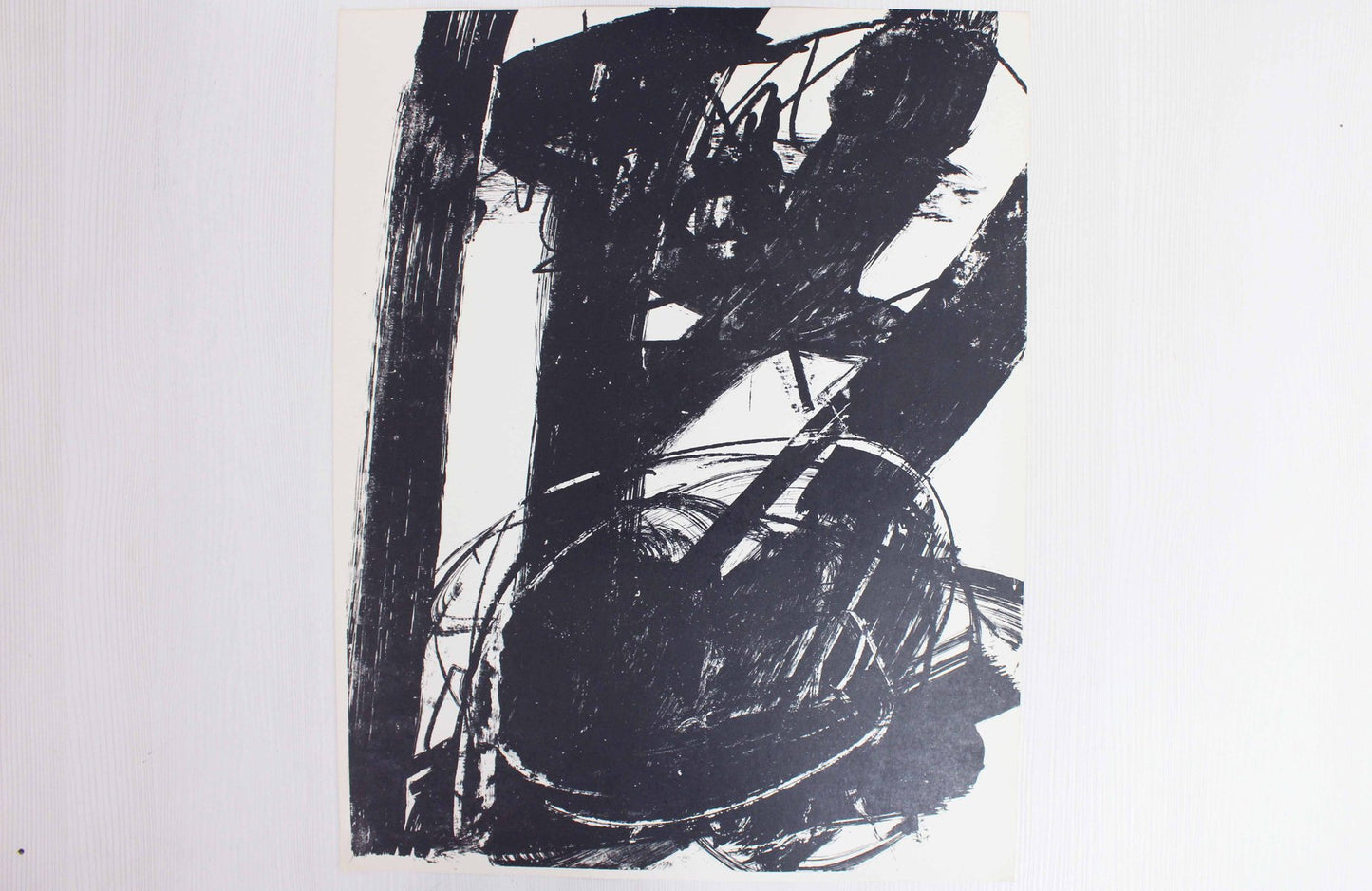 Bernd Völkle, Automne mortel, 1963, Lithograph