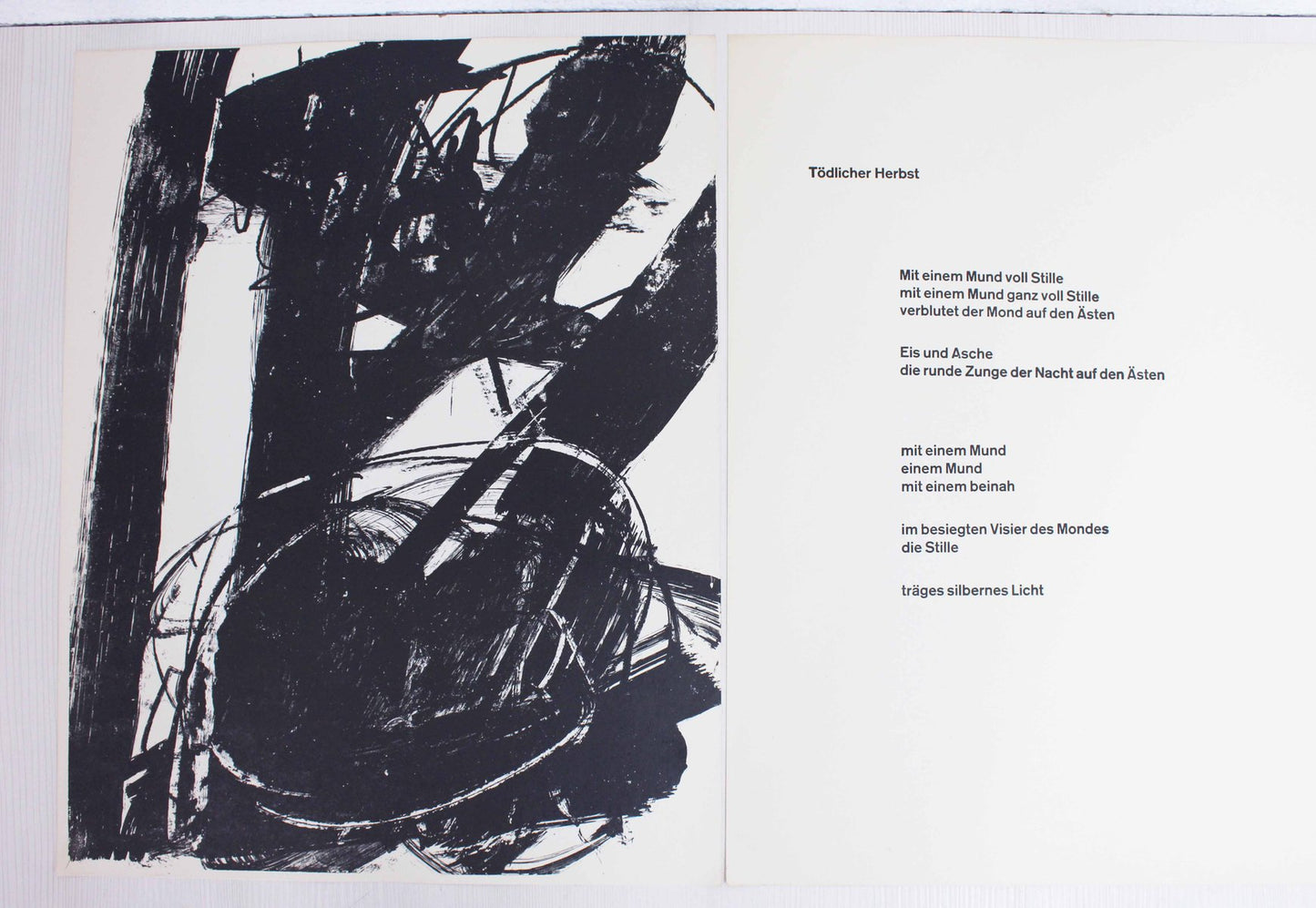 Bernd Völkle, Automne mortel, 1963, Lithograph