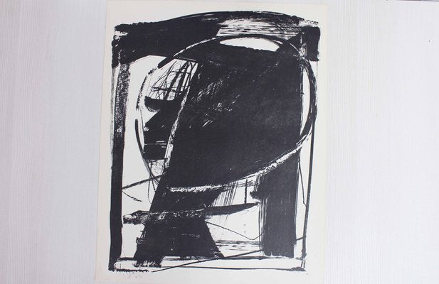 Bernd Völkle, Lune d'après-midi, 1963, Lithograph-BQF-1239168