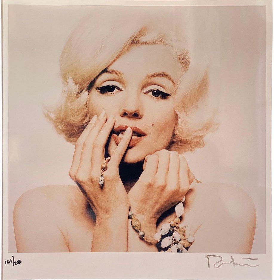 Bert Stern, Marilyn Monroe, 1980, Silver Print