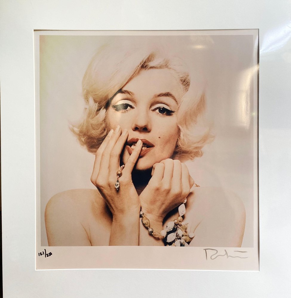 Bert Stern, Marilyn Monroe, 1980, Silver Print