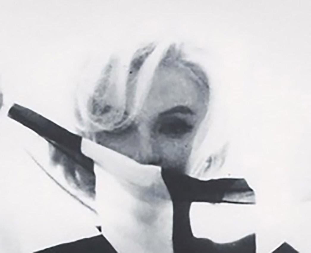 Bert stern "Marilyn Monroe black and white scarf " 2012 2012