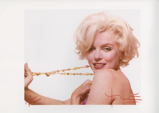 Bert stern " Marilyn stretching beads " 2010 2010