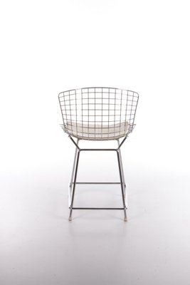 Bertoia Bar Stool With Original Cushion by Harry Bertoia for Knoll Inc., 1970-EZZ-1257252