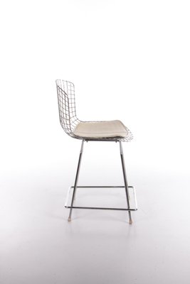 Bertoia Bar Stool With Original Cushion by Harry Bertoia for Knoll Inc., 1970-EZZ-1257252