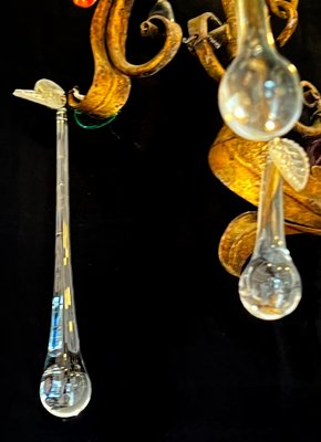 Bette Davis Fruits Murano Chandelier, 1950s-OVO-1740763