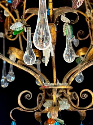 Bette Davis Fruits Murano Chandelier, 1950s-OVO-1740763