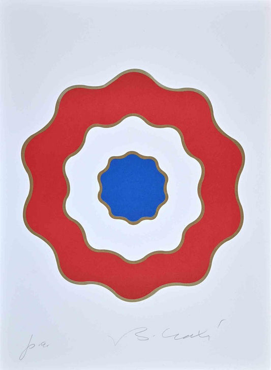 Bettino Craxi, The Cockade, Lithograph, 1989