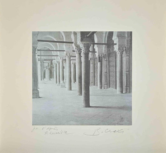 Bettino Craxi, Tunisian Architecture, Photolithograph, 1995