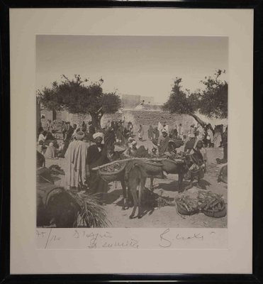 Bettino Craxi, Tunisian Life, Photolithograph, 1990s-ZCI-1407720