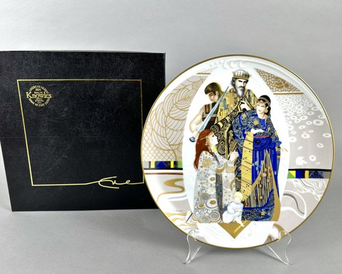 Biblical Mothers Series Plates in Fine China by Eve Licea for Knowles, 1986, Set of 6-GYX-1821898