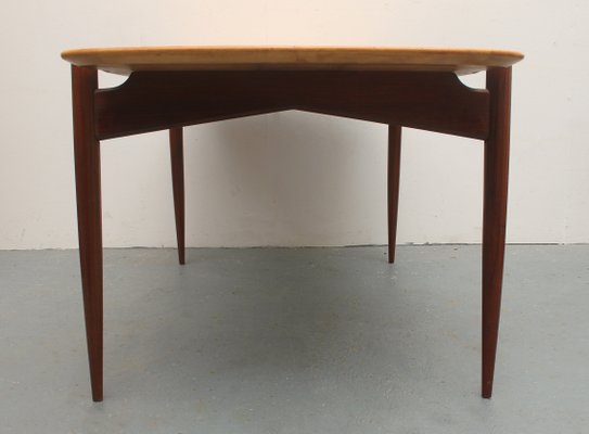 Bicolor Maple & Teak Coffee Table, 1950s-PF-875312