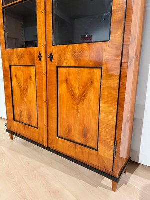 Biedermeier Bookcase in Cherry Veneer, 1820-NNB-1788051