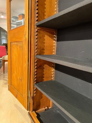 Biedermeier Bookcase in Cherry Veneer, 1820-NNB-1788051