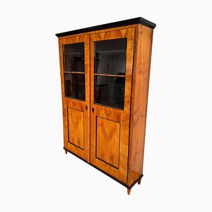 Biedermeier Bookcase in Cherry Veneer, 1820-NNB-1788051