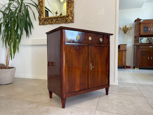 Biedermeier Brown Sideboard Trumeau-PXE-2019628