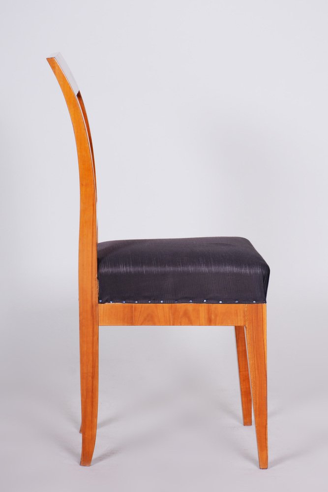 Biedermeier Chair in Cherry Tree, Czech, 1830s