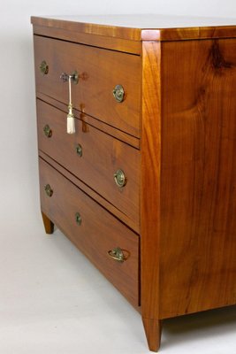 Biedermeier Cherrywood Chest of Drawers, Austria, 1830s-TQA-1410642