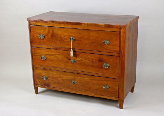 Biedermeier Cherrywood Chest of Drawers, Austria, 1830s-TQA-1410642