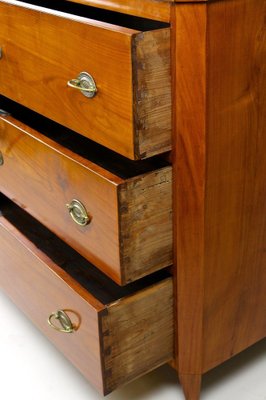 Biedermeier Cherrywood Chest of Drawers, Austria, 1830s-TQA-1410642