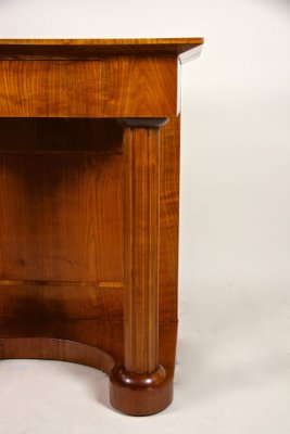 Biedermeier Cherrywood Console Table, Austria, 1860s-TQA-1321887