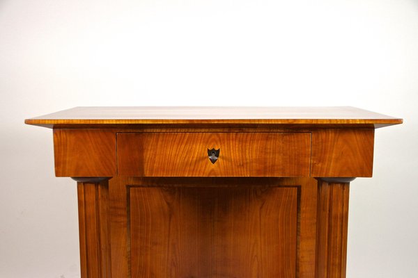 Biedermeier Cherrywood Console Table, Austria, 1860s-TQA-1321887