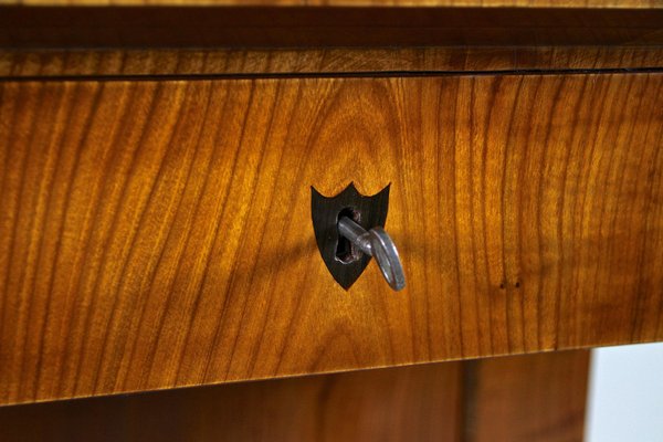 Biedermeier Cherrywood Console Table, Austria, 1860s-TQA-1321887