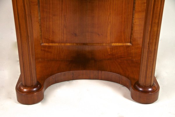 Biedermeier Cherrywood Console Table, Austria, 1860s-TQA-1321887