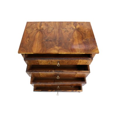 Biedermeier Chest of Drawers in Walnut-WFJ-1818288