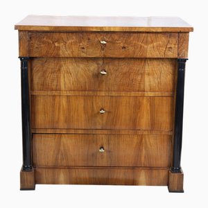 Biedermeier Chest of Drawers in Walnut-WFJ-1818288