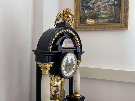 Biedermeier Clock with Musical Movement-PXE-1704472