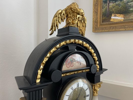 Biedermeier Clock with Musical Movement-PXE-1704472