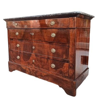 Biedermeier Commode with Marble Top-FSD-1286809