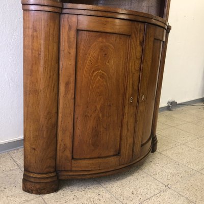 Biedermeier Corner Cabinet in Ash, 1840-QVR-1774560