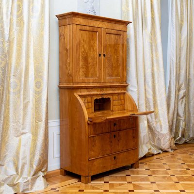 Biedermeier Cylinder Secretary, 1820-VEI-1807931