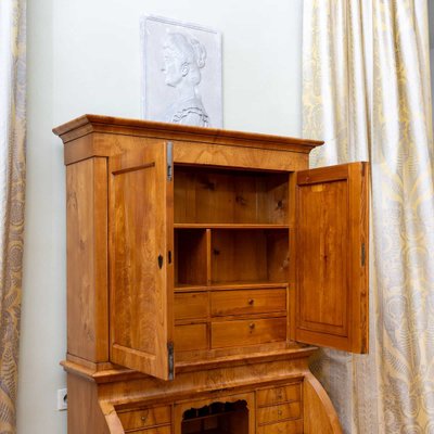 Biedermeier Cylinder Secretary, 1820-VEI-1807931