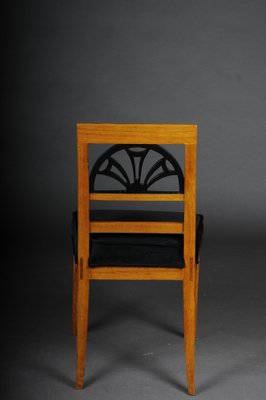 Biedermeier Dining Chair in Birch, 19th Century-FLW-1402137