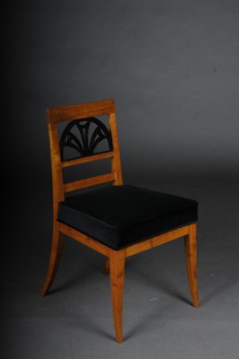 Biedermeier Dining Chair in Birch, 19th Century-FLW-1402137