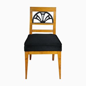 Biedermeier Dining Chair in Birch, 19th Century-FLW-1402137