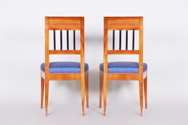 Biedermeier Dining Chairs in Cherry Tree, 1820s, Set of 2-WHY-1767485