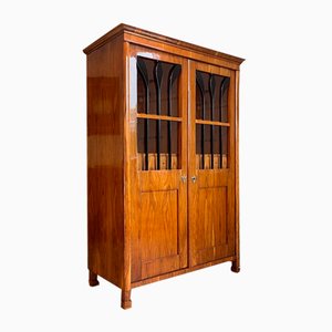 Biedermeier Display Cabinet in Walnut-PXE-2041664