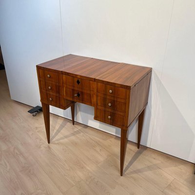 Biedermeier Dressing Table in Walnut Veneer, 1830-NNB-1780832