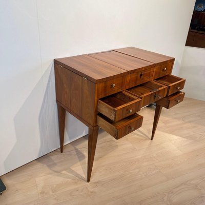 Biedermeier Dressing Table in Walnut Veneer, 1830-NNB-1780832