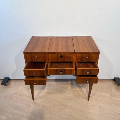 Biedermeier Dressing Table in Walnut Veneer, 1830-NNB-1780832