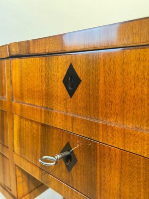 Biedermeier Dressing Table in Walnut Veneer, 1830-NNB-1780832