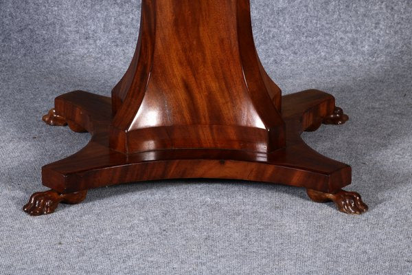 Biedermeier Game Side Table in Mahogany, 1820-DXD-1750401