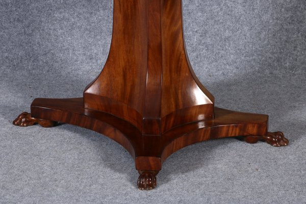 Biedermeier Game Side Table in Mahogany, 1820-DXD-1750401