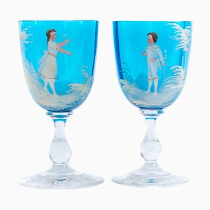 Biedermeier Goblets, 1860s, Set of 2-FSD-846151